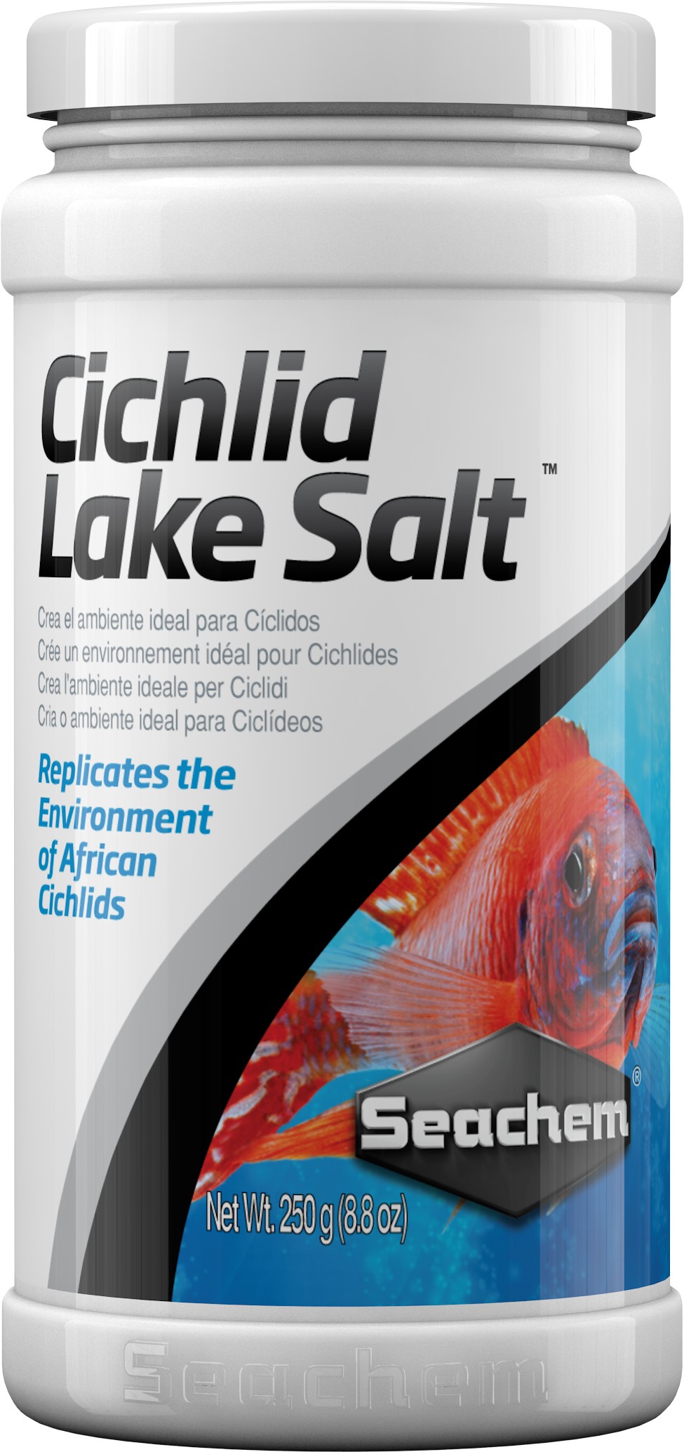 Seachem Cichild Lake Salt - sól dla pielęgnic 250g