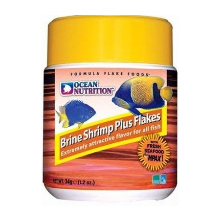 Ocean Nutrition Brine Shrimp Plus Flakes 34g (pokarm w płatkach)