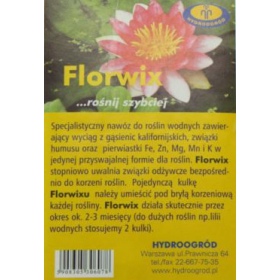 Florwix nawóz dla roślin wodnych 5 kulek