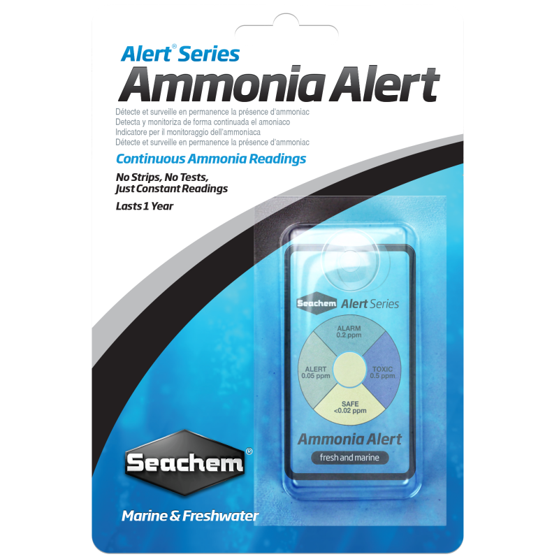 Seachem Ammonia Alert (stały test NH3)
