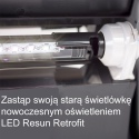 Resun Retro Fit GTR LED - 11W 90cm SUPER MALAWI