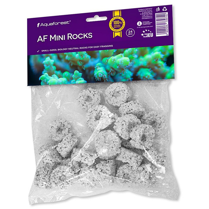 Aquaforest Mini Rocks - podstawkipod korale 24szt.
