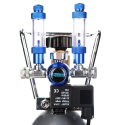 Podwójny zestaw CO2 Aquario BLUE TWIN Professional z butlą 2l