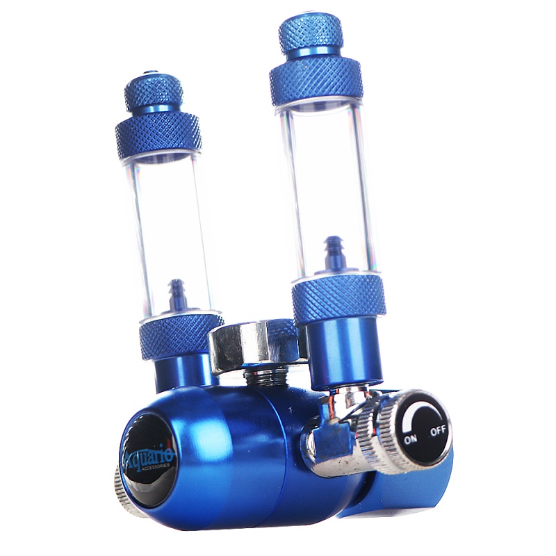 CO2 - Flasche Aquario BLUE 2l / 47cm - neu mit Ventil